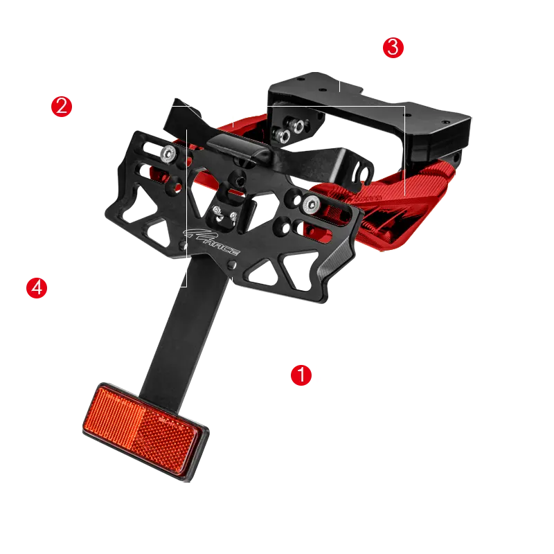 FORCE CNC 短牌架｜大牌上移