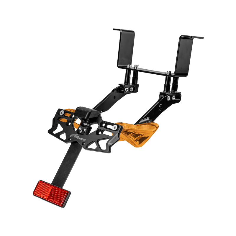 GOGORO2 CNC 短牌架｜大牌上移