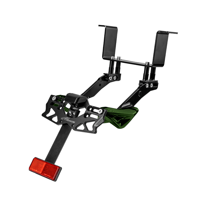 GOGORO2 CNC 短牌架｜大牌上移