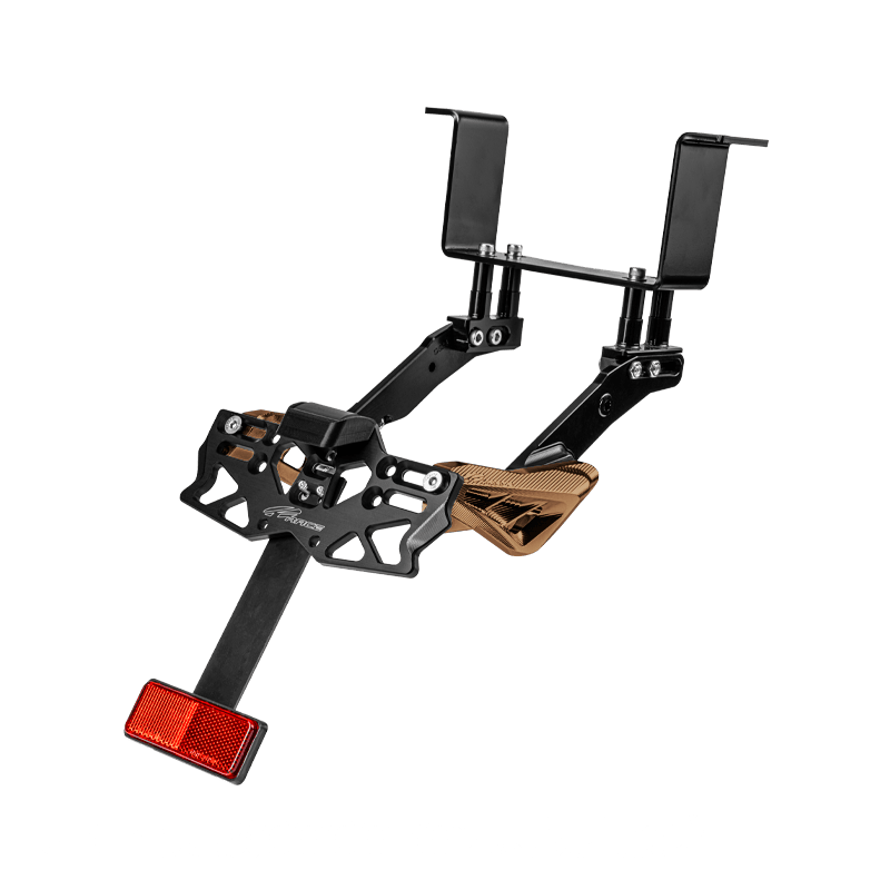 GOGORO2 CNC 短牌架｜大牌上移