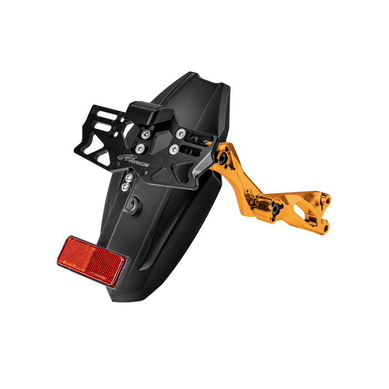 GOGORO2 CNC牌照土除｜大牌下移