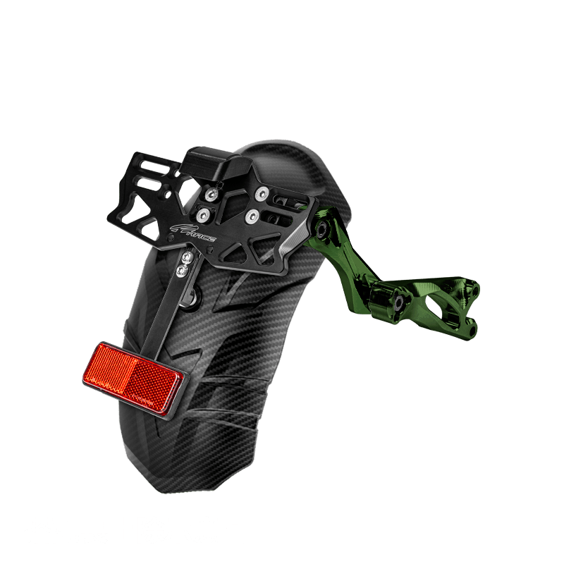GOGORO2 CNC牌照土除｜大牌下移